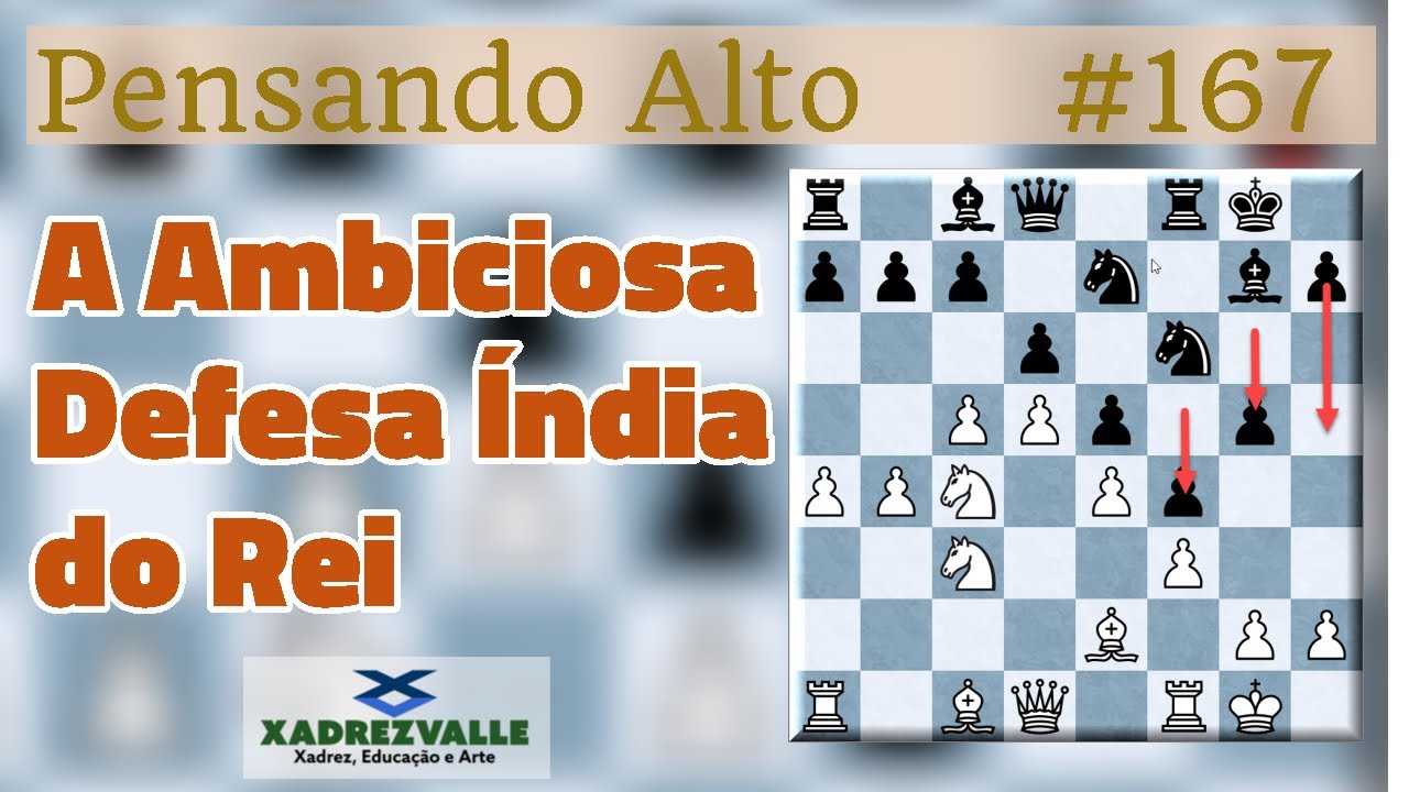 A Ambiciosa Defesa Índia do Rei | [Xadrez] Pensando Alto #167