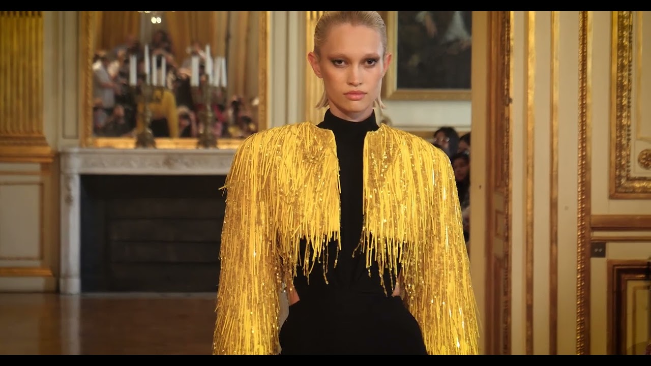 STEFAN DJOKOVICH collection couture automne hiver fall winter 2023 2024 PFW