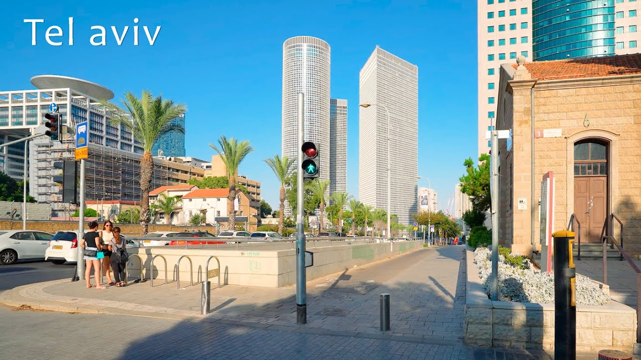 M&oacute;j ukochany Tel Awiw. Fantastyczny spacer w Sarona TLV (Okolica)