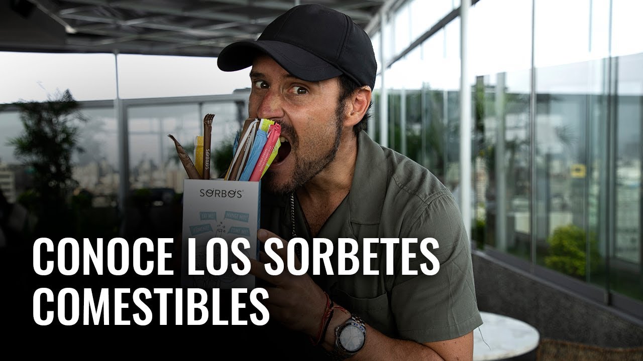 Conoce los sorbetes comestibles
