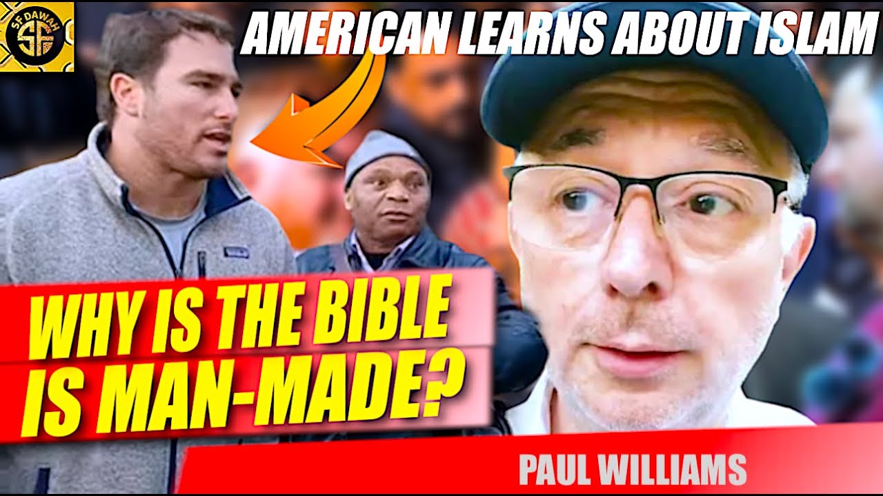 THE BIBLE IS NOT FROM GOD! AMERICAN & PAUL WILLIAMS SPEAKERS CORENR