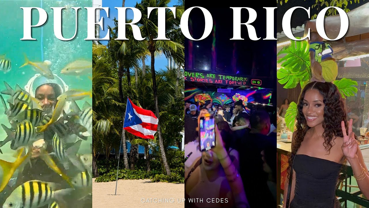 Puerto Rico Birthday Trip | Underwater Trekking, Parasailing & La Placita