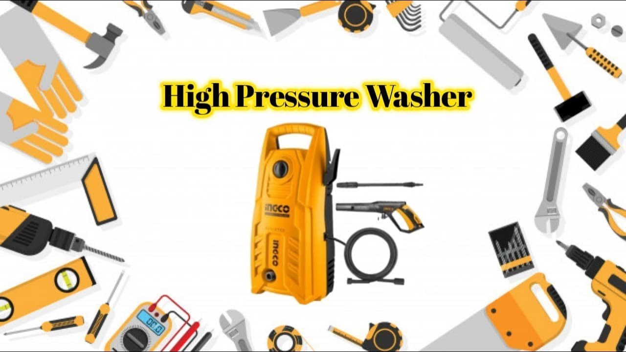 INGCO Car Washer || Ingco tools || 1200 W || Pressure washer || Cyber Teleshop
