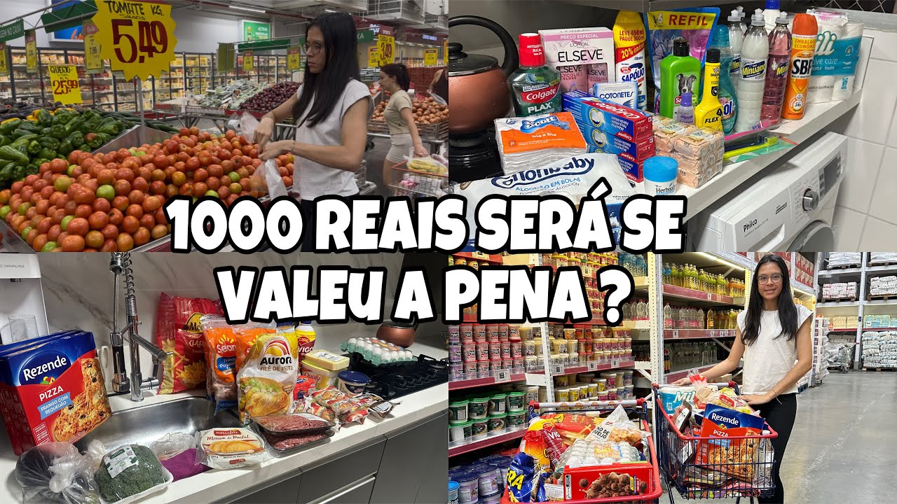 COMPRAS DO MÊS NO ASSAÍ - COMPRAS DO MÊS DE JUNHO + MOSTREI VALORES QUANTO GASTAMOS?ESTÁ TUDO CARO 😱