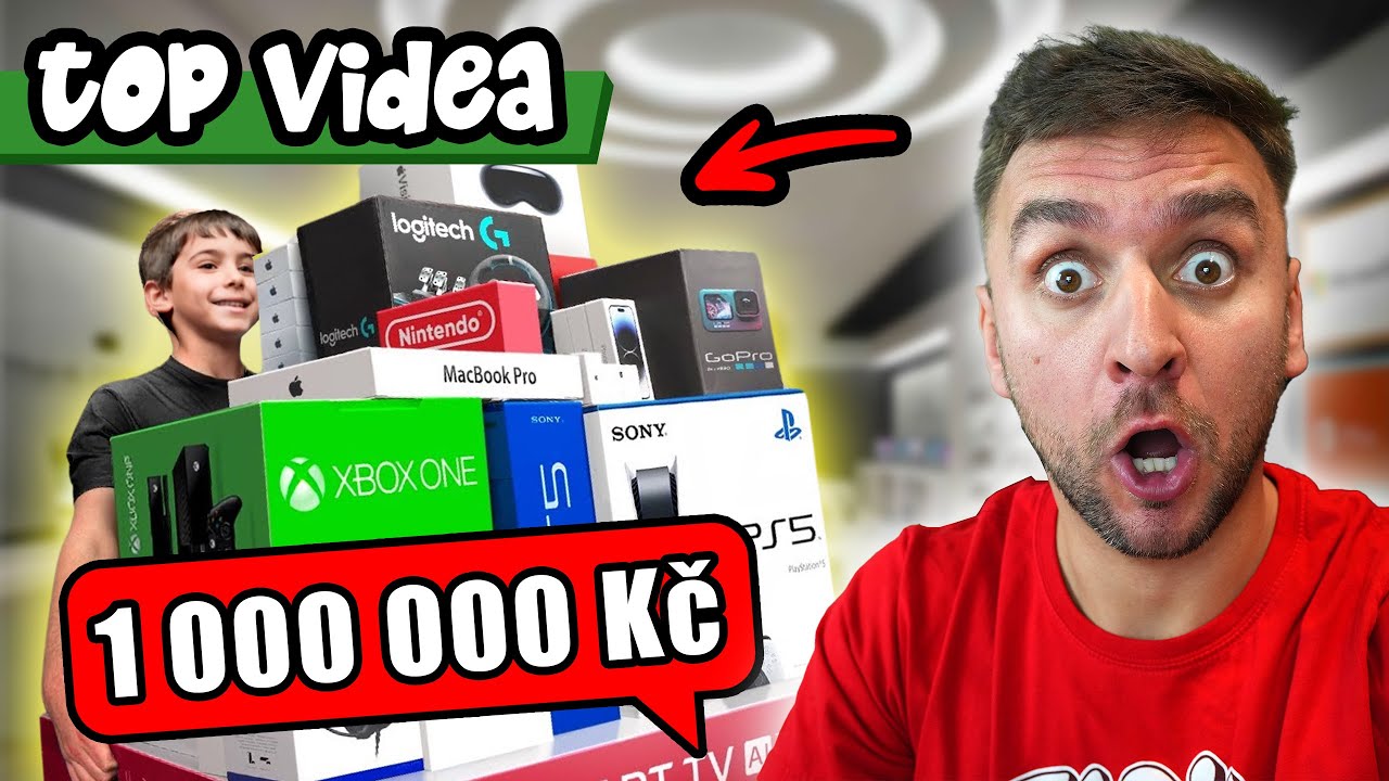 ŠÍLENÉ NÁKUPY S TARYM ZA 1 000 000 Kč!