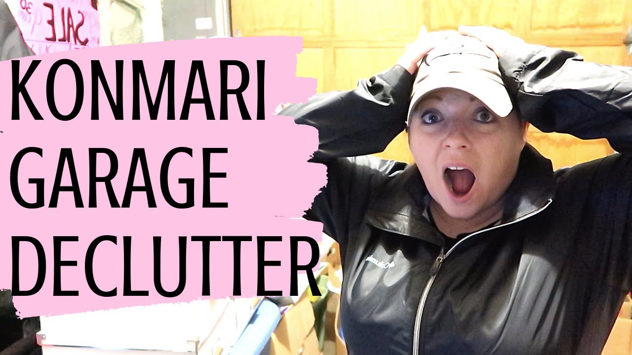 KONMARI GARAGE DECLUTTER ~ 2019 (Clean With Me)