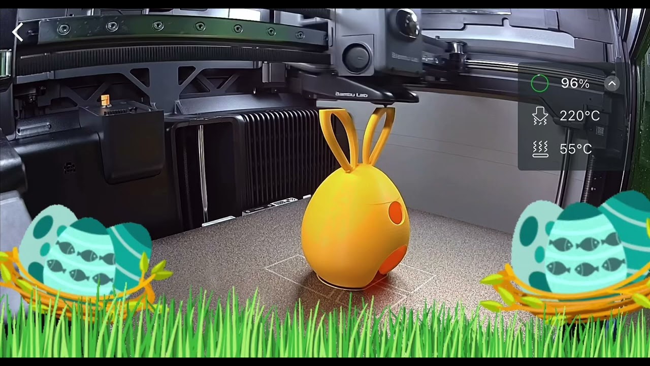 3D-печать - #в процессе работы над пасхальной скульптурой - готовая печать