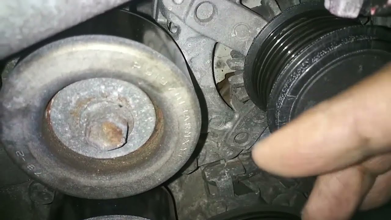 Диагностика и замена шума натяжного ролика Toyota Sienna 3.5 2GR-FE
