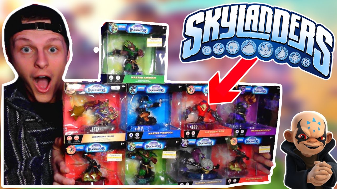 BIGGEST SKYLANDERS UNBOXING YOU’VE EVER SEEN! (Brand New & Rare!)