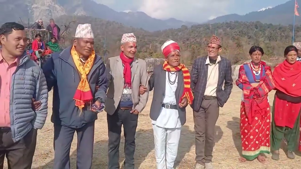 शिवरात्री मेलाकाे अवसरमा रामाराेशनकाे रामेमा खेलिएकाे रमाईलाे देउडा खेल ।