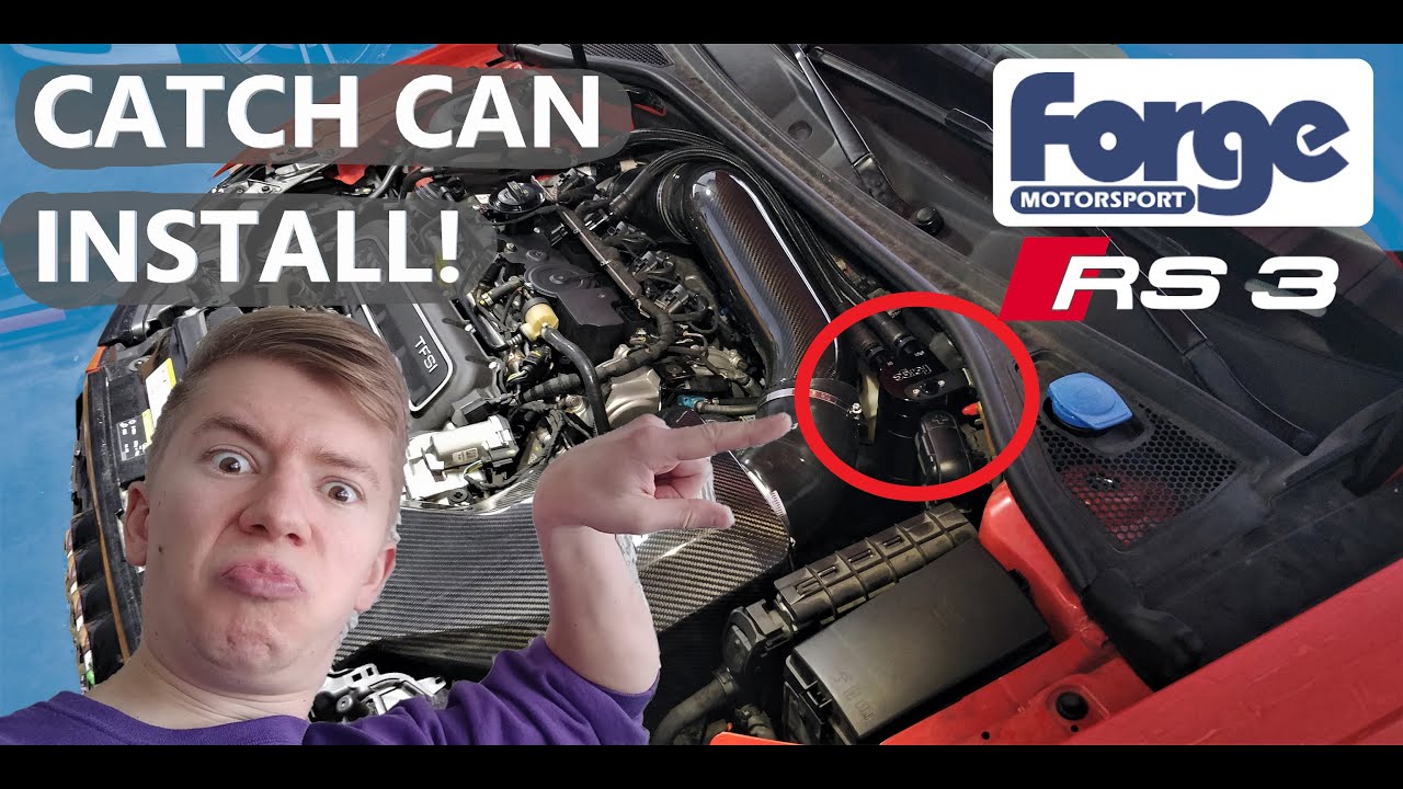 Установка маслоуловителя Forge Motorsport на Audi RS3