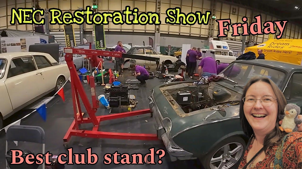 NEC Restoration Show 2025 - Friday - Walk around Autojumble and Randomness !