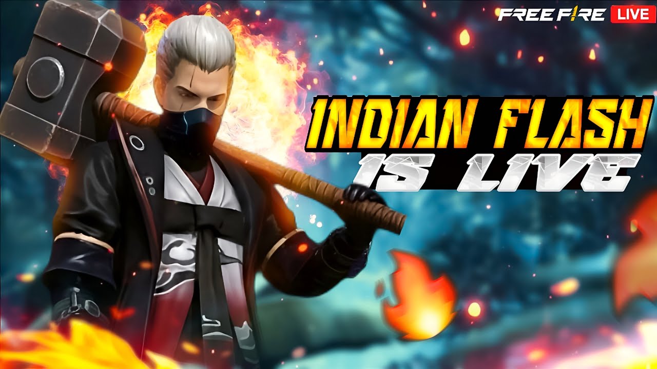 4v4 Custom Room Live 🔴 || Handcam + One Tap Headshot Indian Flash