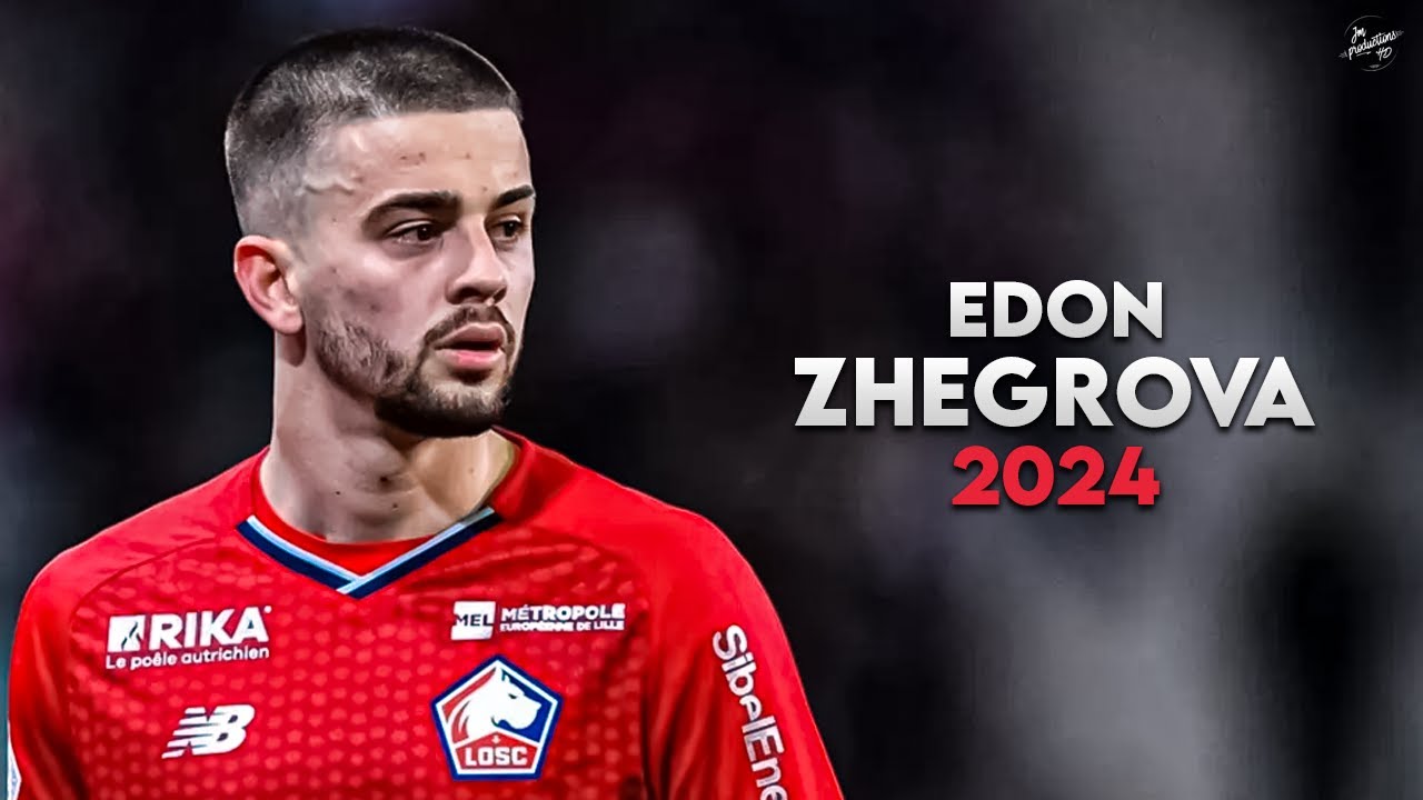 Edon Zhegrova 2024 - Magic Skills, Assists & Goals - Lille | HD