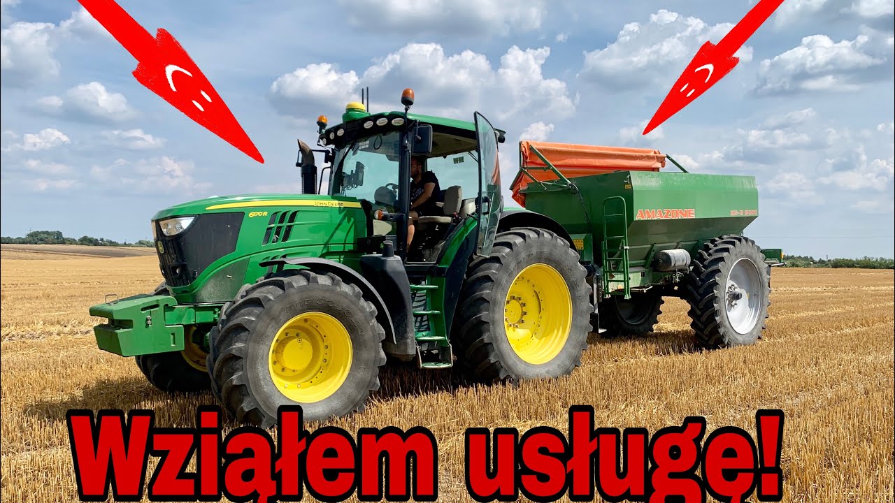 #258- Wapnowanie! Najważniejszy zabieg nawożenia! John Deere 6170R+ Amazone ZGB 8200