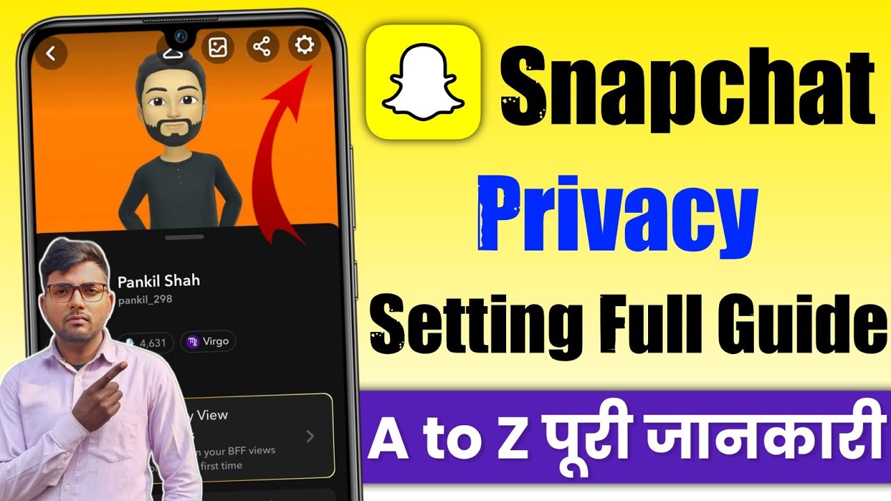 Snapchat Privacy Secret Setting 🔒 | Snapchat Privacy Settings Full Guide A to Z (Hindi)