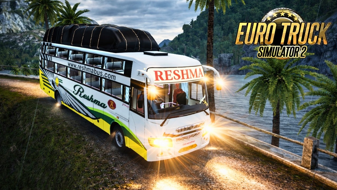 RESHMA TRAVELS MUD CHALLENGE! 😱 Impossible Road in ETS2