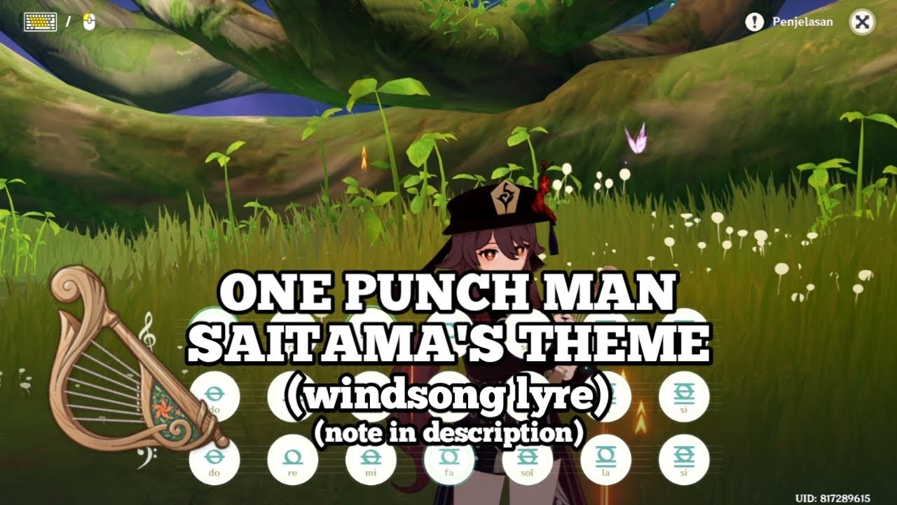 FULL Winsong Lyre (One Punch Man - Saitama's Theme) Genshin Impact
