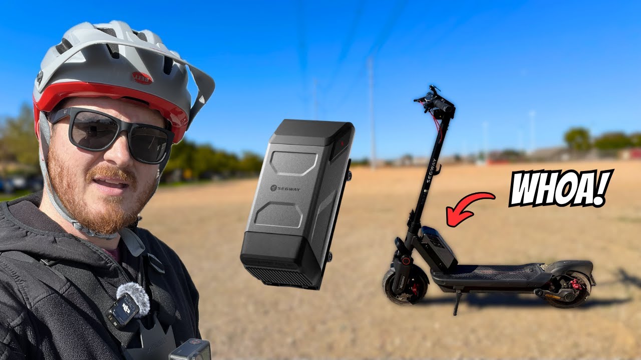 Тест запаса хода Ninebot Max G3 с новым внешним аккумулятором Segway — впечатляющие результаты!