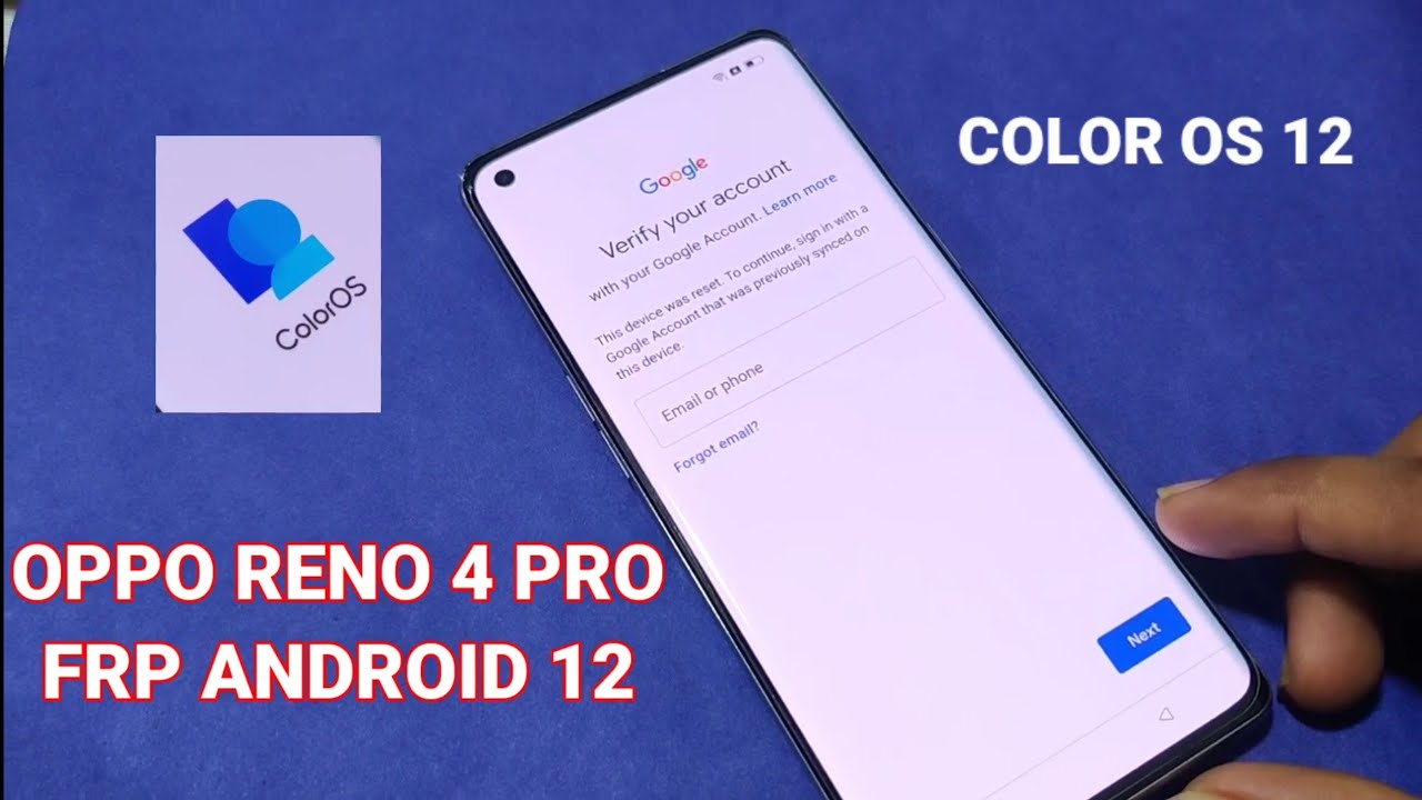 OPPO RENO 4 PRO FRP Bypass | check description for new update