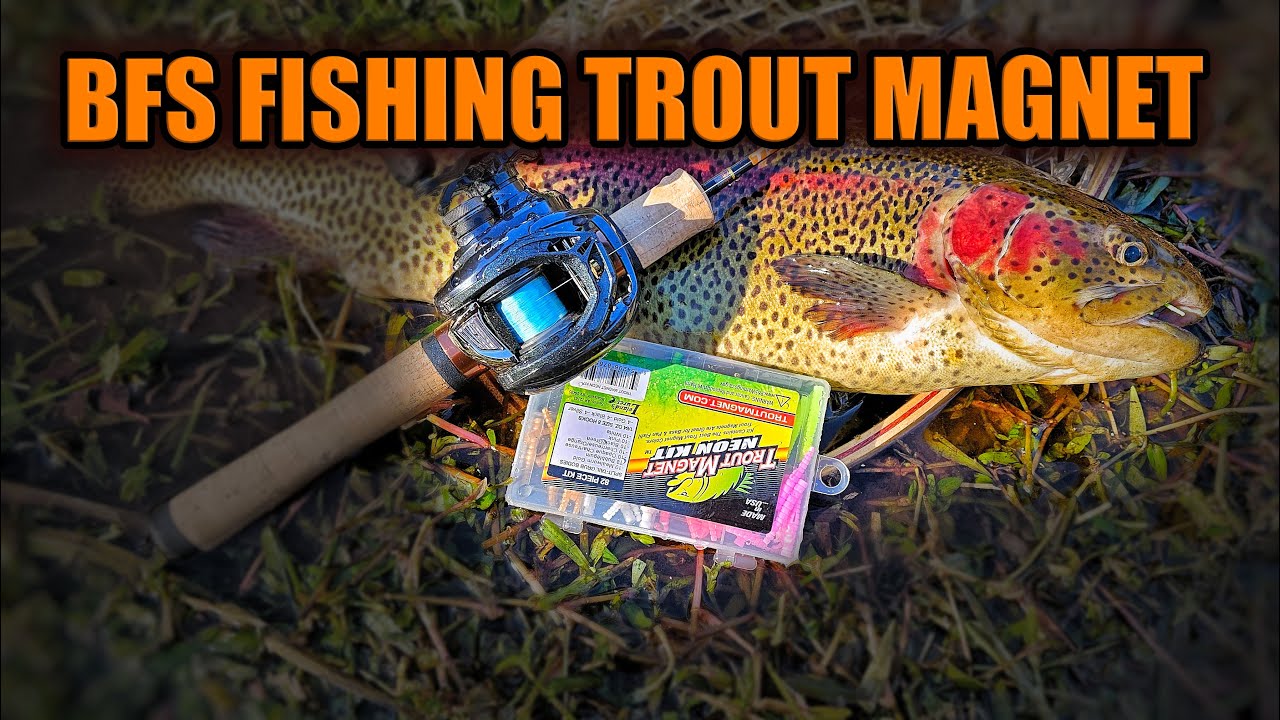 Fishing Trout Magnet on Ark Gravity BFS for HUGE Trout