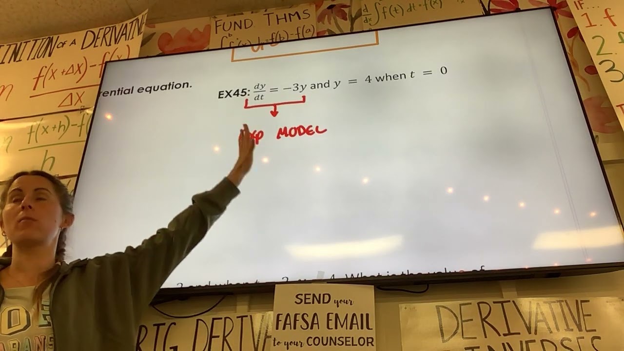 10.7 Exponential Models with Differential Equations 