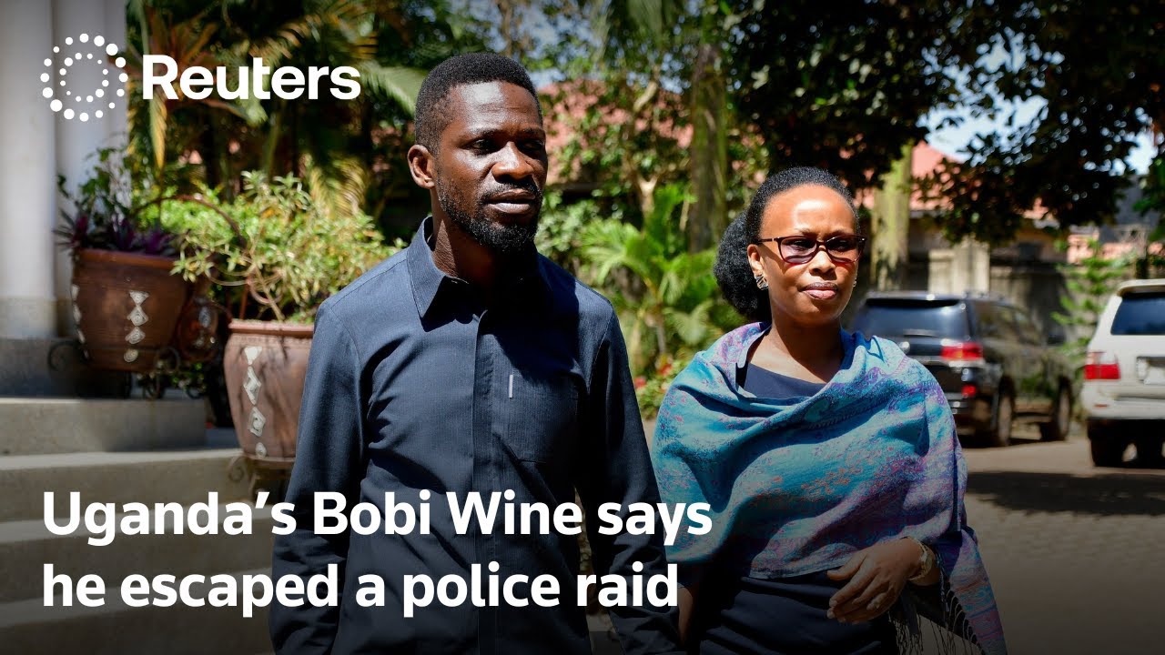 Uganda's Bobi Wine says he escaped a police raid | REUTERS