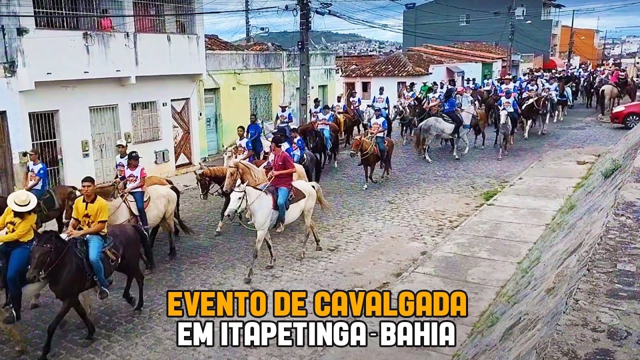 CAVALGADA EM ITAPETINGA BAHIA | SHOW DE BOLA!