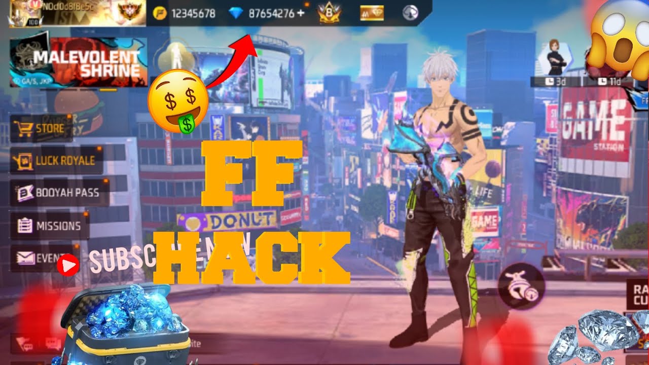 Free fire hack | ff diamond hack.