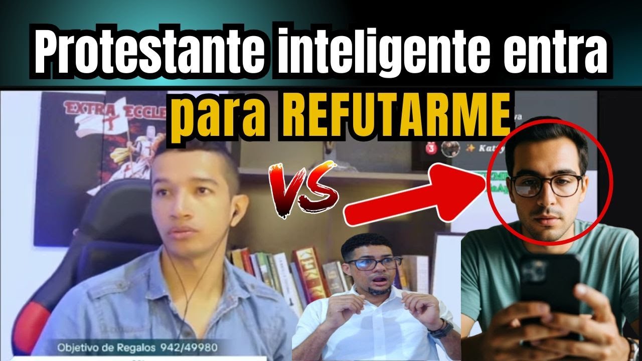 Protestante inteligente entra al canal católico para reclutarlo y esto pasó. REACCION