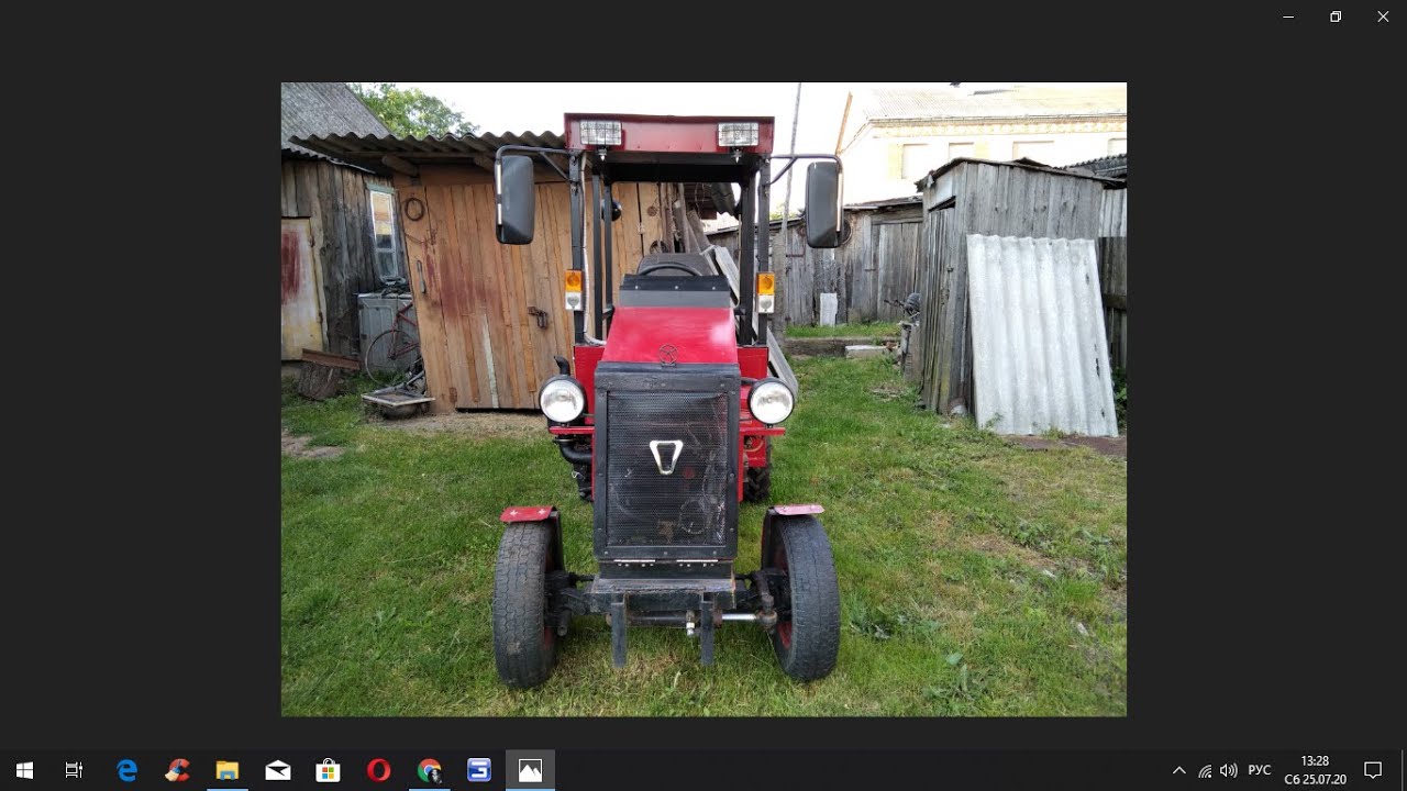Продам самодельный трактор.