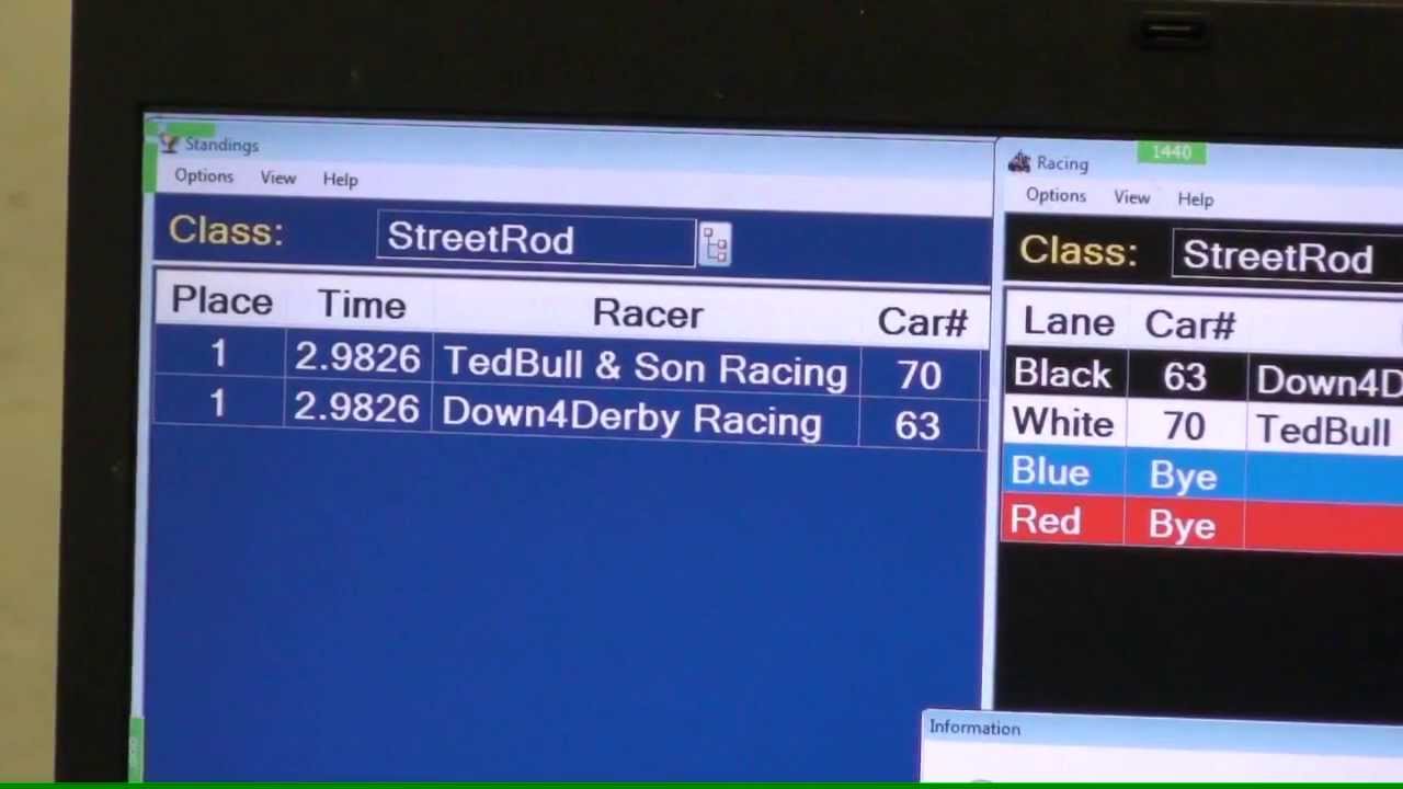 Fastest Pinewood Derby Street Rod NPWDRL MOTM Tournament Race #3 Oct 2013