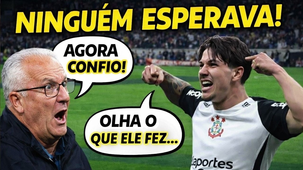 🔥 Dorival se surpreende com a volta por cima de Garro no Corinthians após golaço que mudou tudo