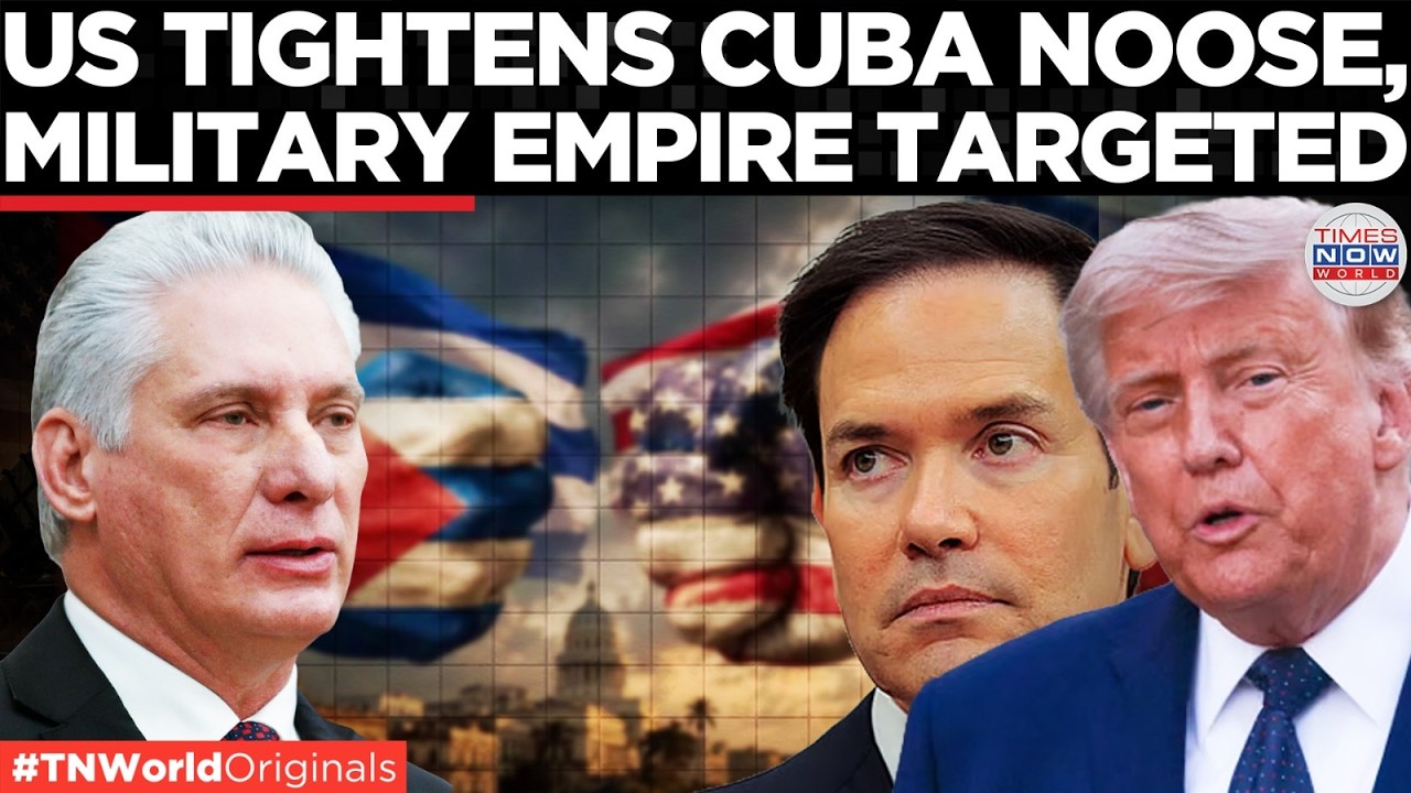 US SANCTIONS CUBA: Trump Targets Castro Network, Military Empire & Global Banks | Times Now World
