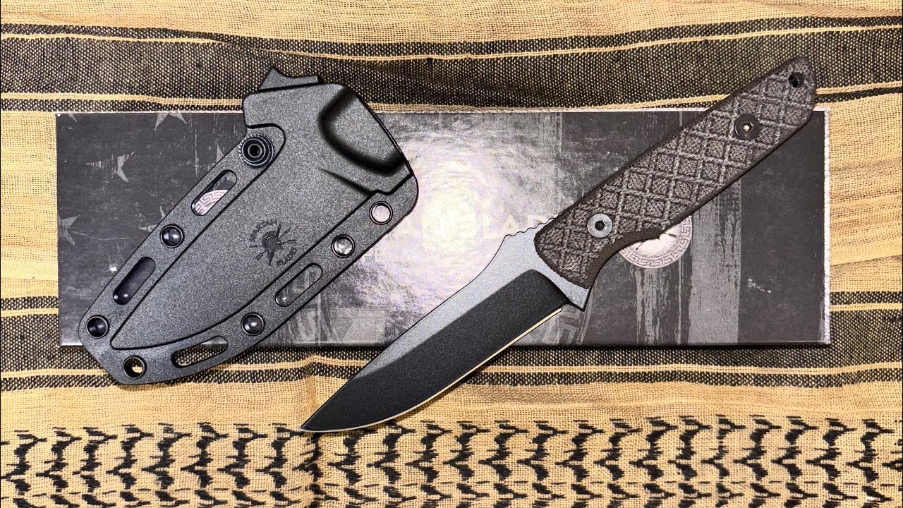 Обзор ножа Spartan Blades Alala Fixed Blade Black Micarta