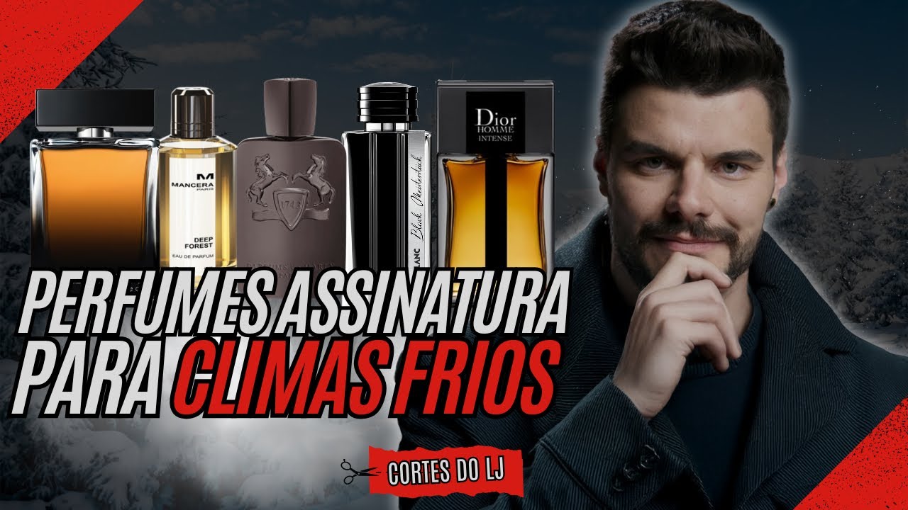 PERFUMES INCRÍVEIS para climas AMENOS e FRIOS | Opções de Todos os Estilos!