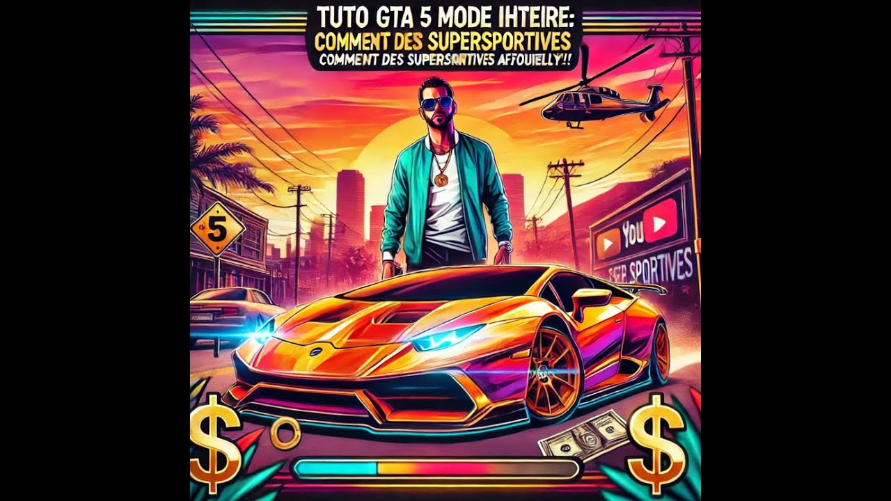 Tuto Gta 5 mode histoire. Comment obtenir des supersportive facilement!!