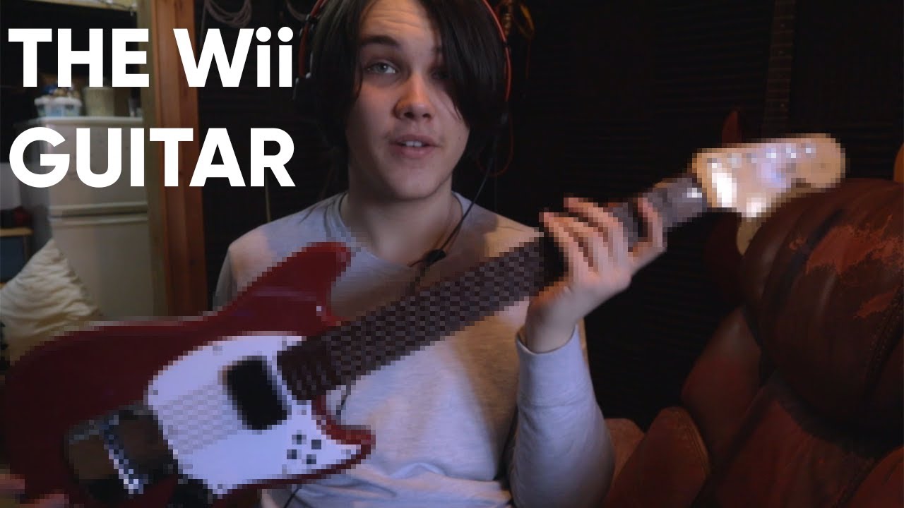 I Bought The WII Midi Guitar...