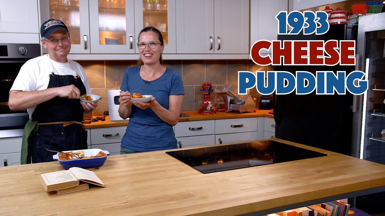 Рецепт сырного пудинга 1933 года — Old Cookbook Show — Glen And Friends Cooking
