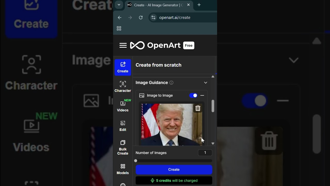 Creating personalized AI images is incredibly fun with openart.ai!