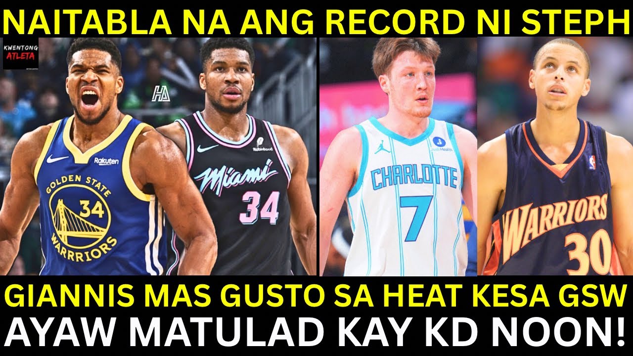 Giannis MAS GUSTO sa Heat kesa Warriors | Knueppel TINABLA ang record ni Curry