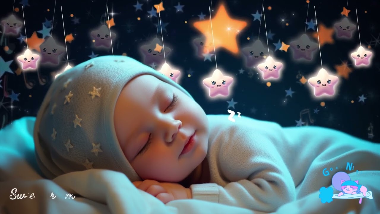 Sleep Instantly in 3 Minutes 💤 Soothing Baby Music | Mozart & Brahms Lullabies for Insomnia Relief