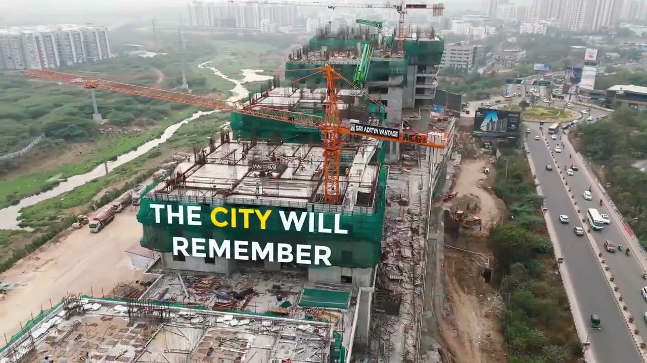 Sri Aditya Vantage Regal Residences – Latest Construction Progress Update