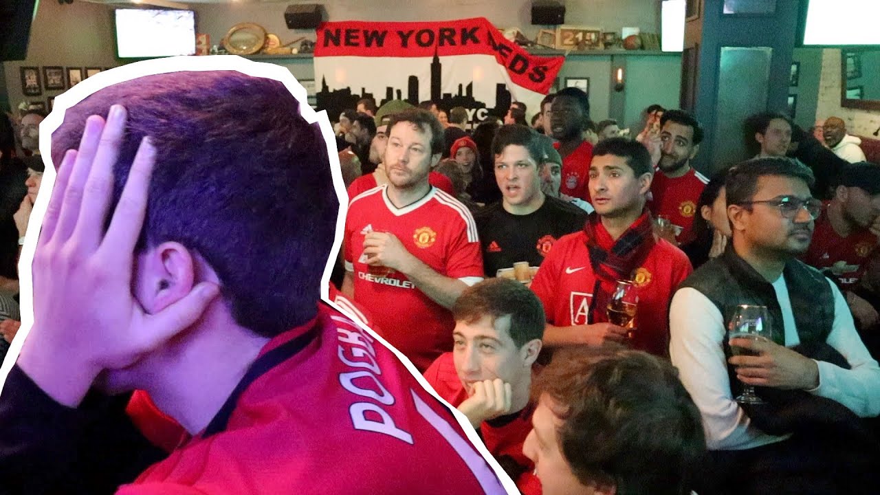 Watching Liverpool 2 Man Utd 0 with Man Utd fans in NYC bar