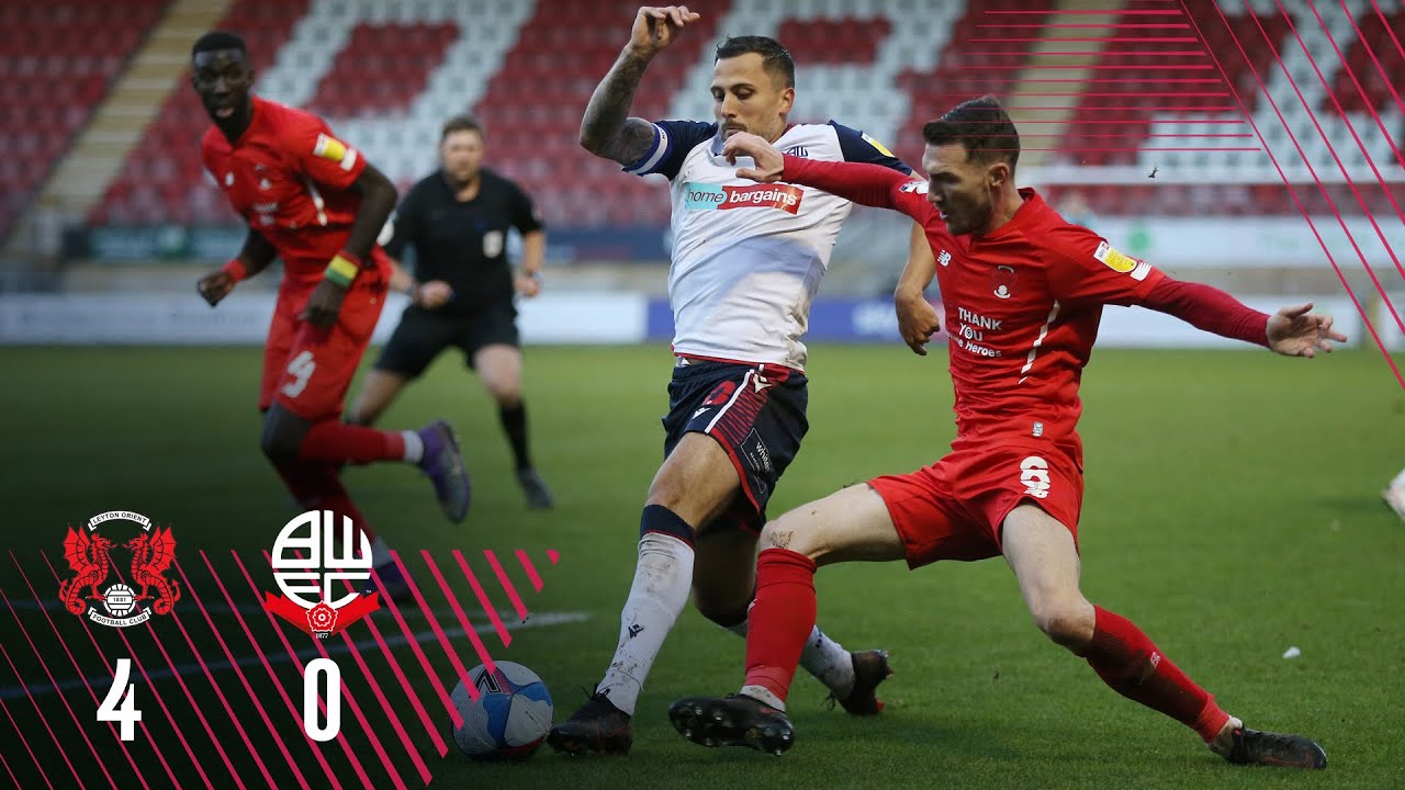 HIGHLIGHTS | Leyton Orient 4-0 Bolton Wanderers