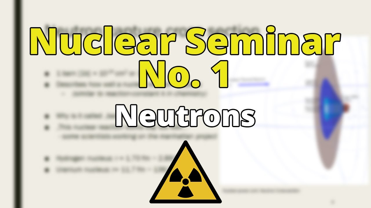 Nuclear Seminar No.1 - Neutron poisons