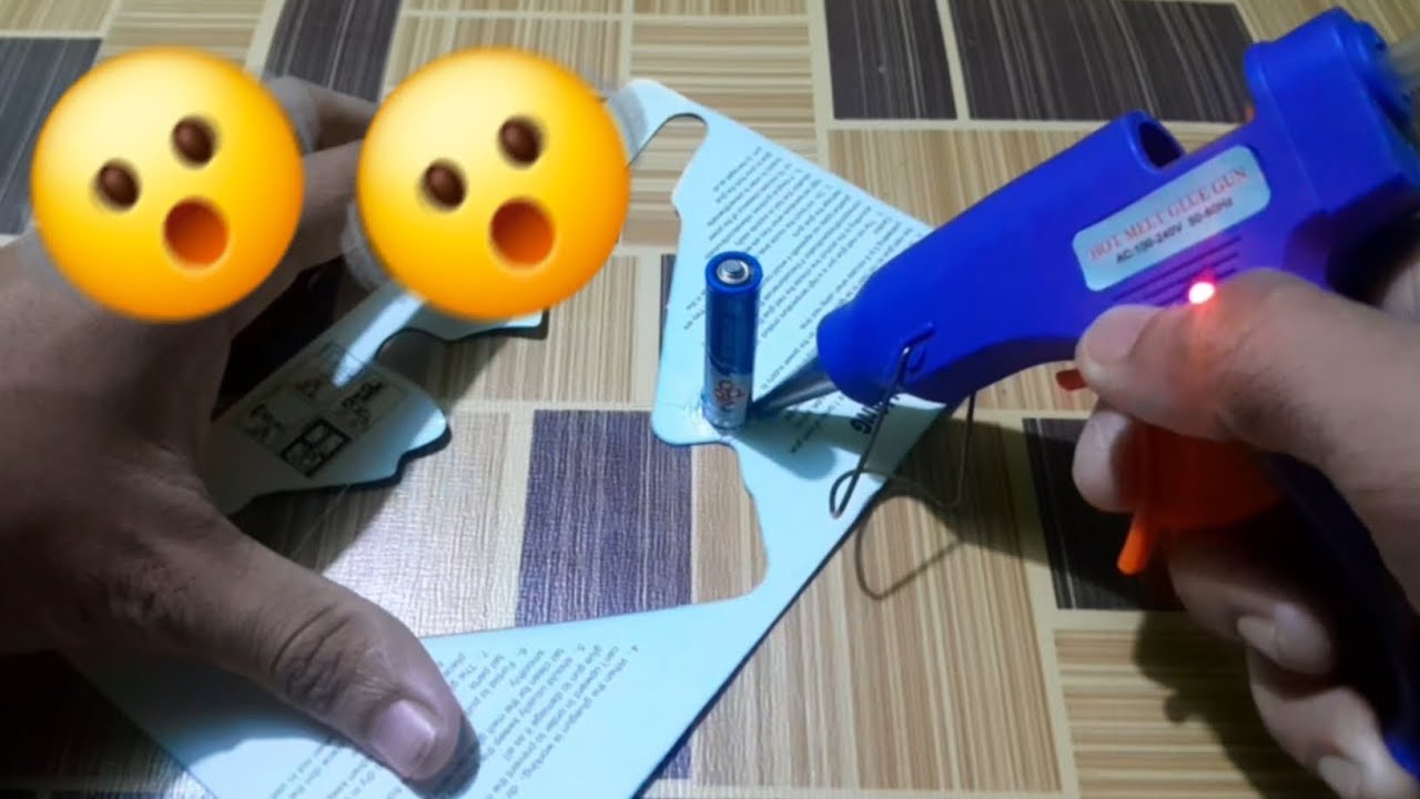 Unbox a mini power full glue gun || glue gun 