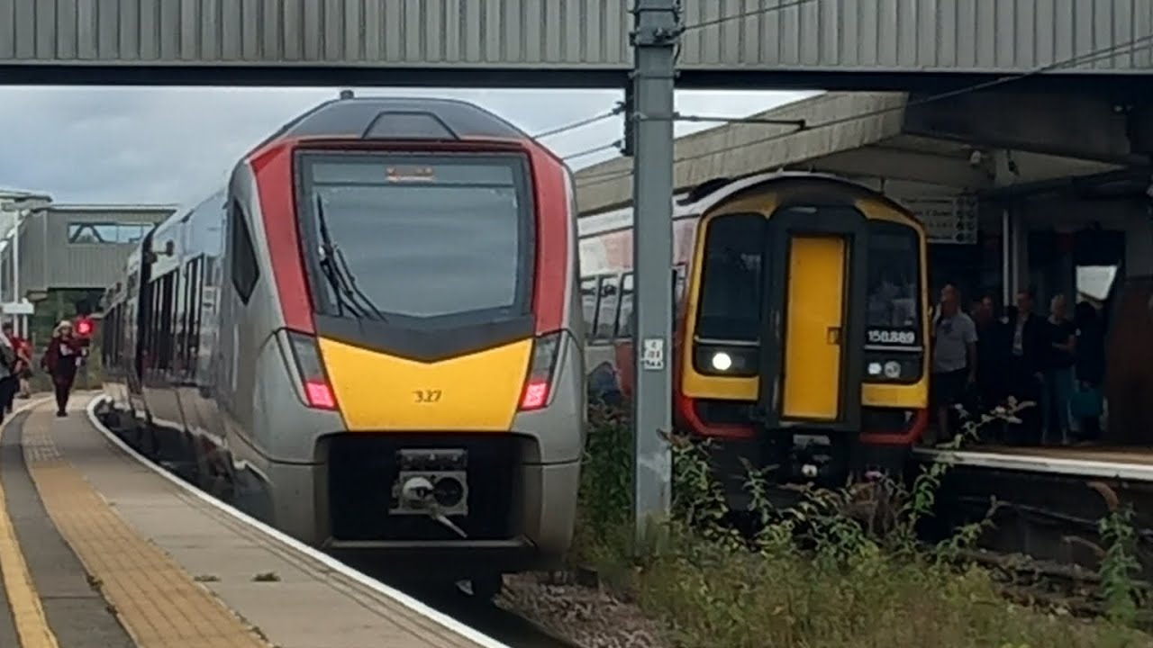 Trains at Peterborough 07/08/2024