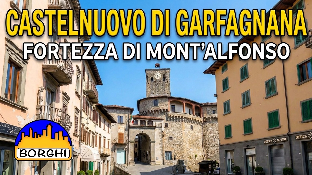 Castelnuovo di Garfagnana e Fortezza di Mont'Alfonso - di Sergio Colombini