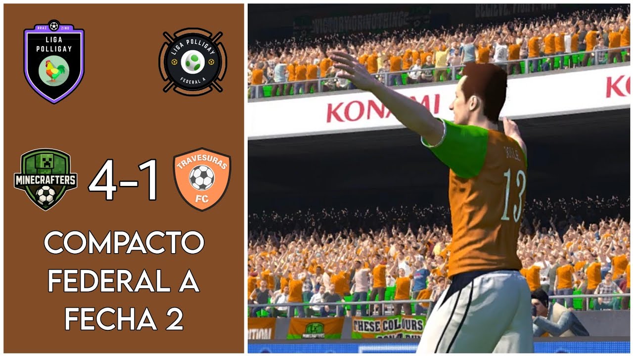 Unión Minecrafters 4-1 Travesuras FC II Liga Polligay Federal A, Fecha 2